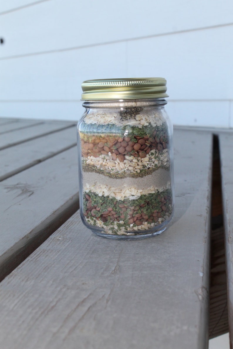Beef Barley Soup Soup in a jar Perfect gift Host a Etsy