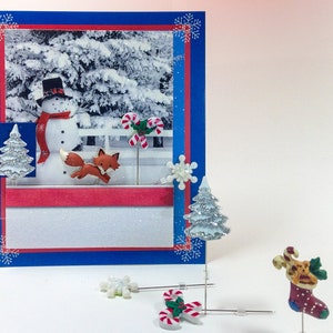 4 Decoratieve pinnen. Winter seizoen pins, rendier, sneeuwvlok, boom, sneeuwpop, candycane, jongen, meisje, vos, vakantie sok, puppy hond, uw keuze