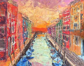 Italien Malerei Impasto Artwork original Kunstwerk