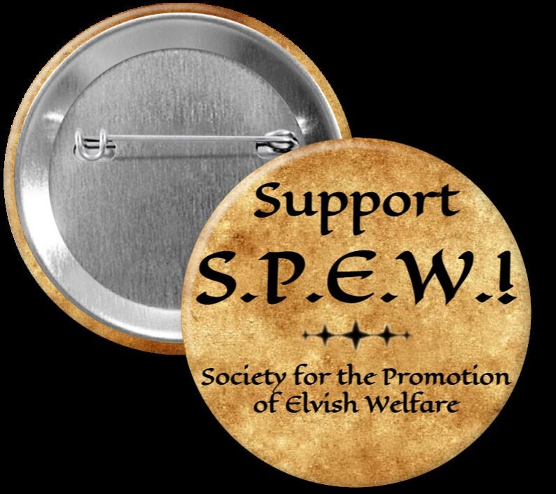 SPEW / Harry Potter / Hermione Granger / Society for the - Etsy