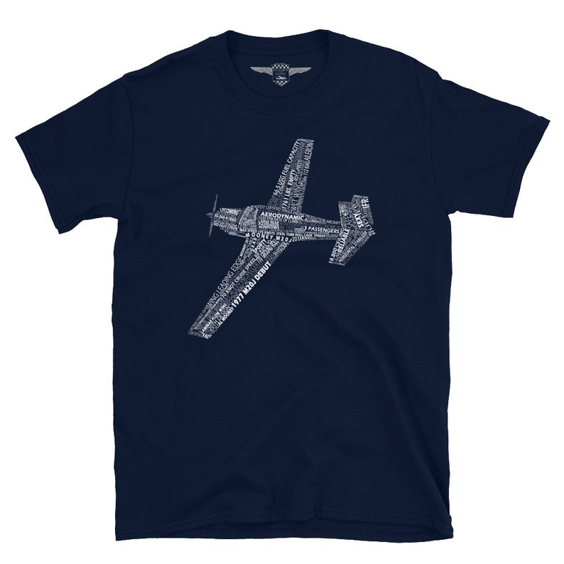 Mooney M20 Airplane Typography T-shirt - Etsy UK