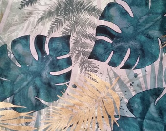 Monstera Leaves - Tea Towel