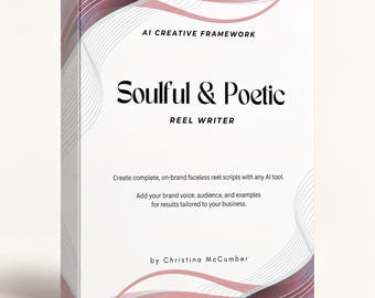 Faceless Reel Script Writer, Soulful Poetic Instagram Content Tool, AI Content Framework