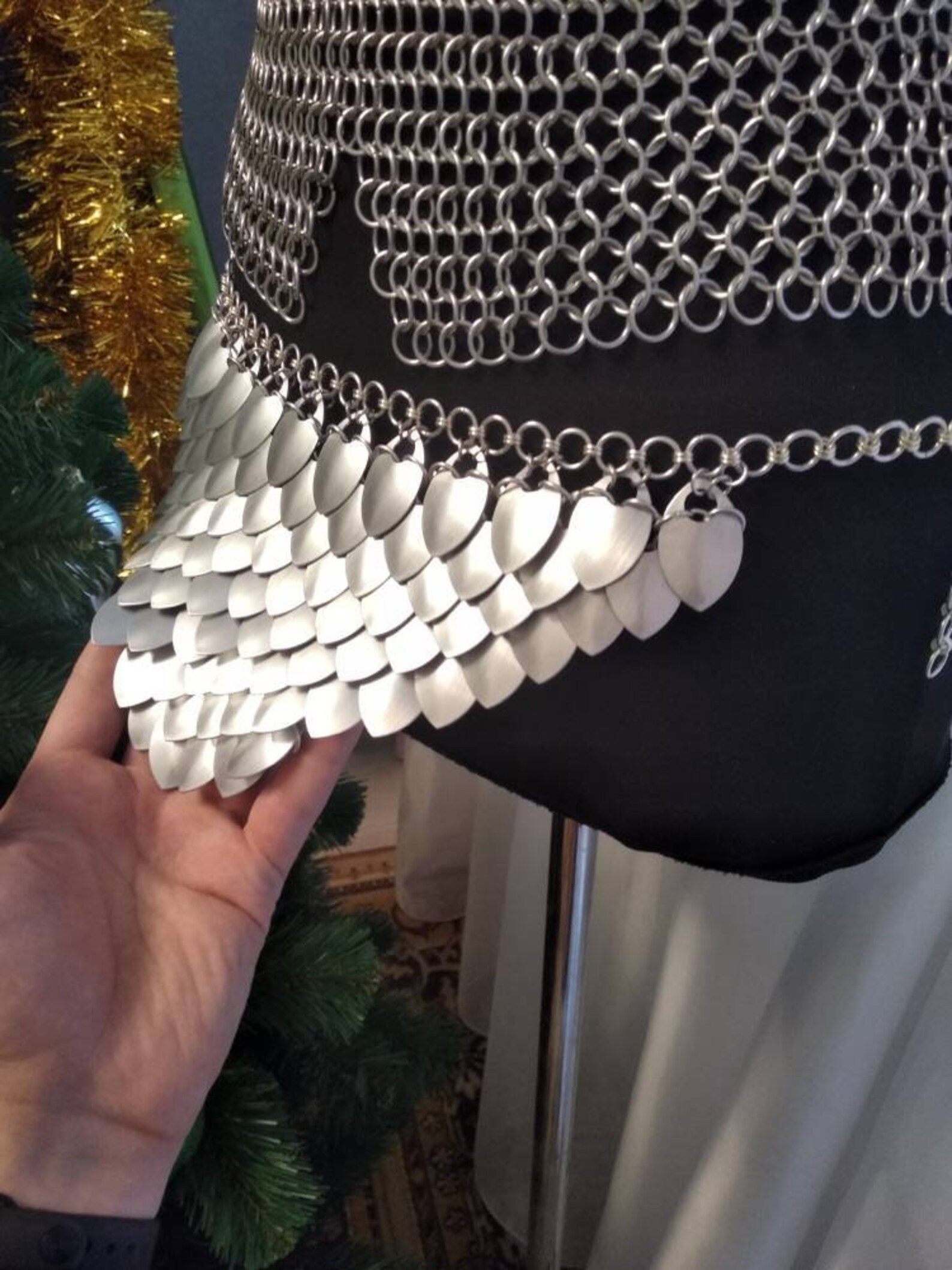 Scale Mail Bikini Bottom XSM Etsy