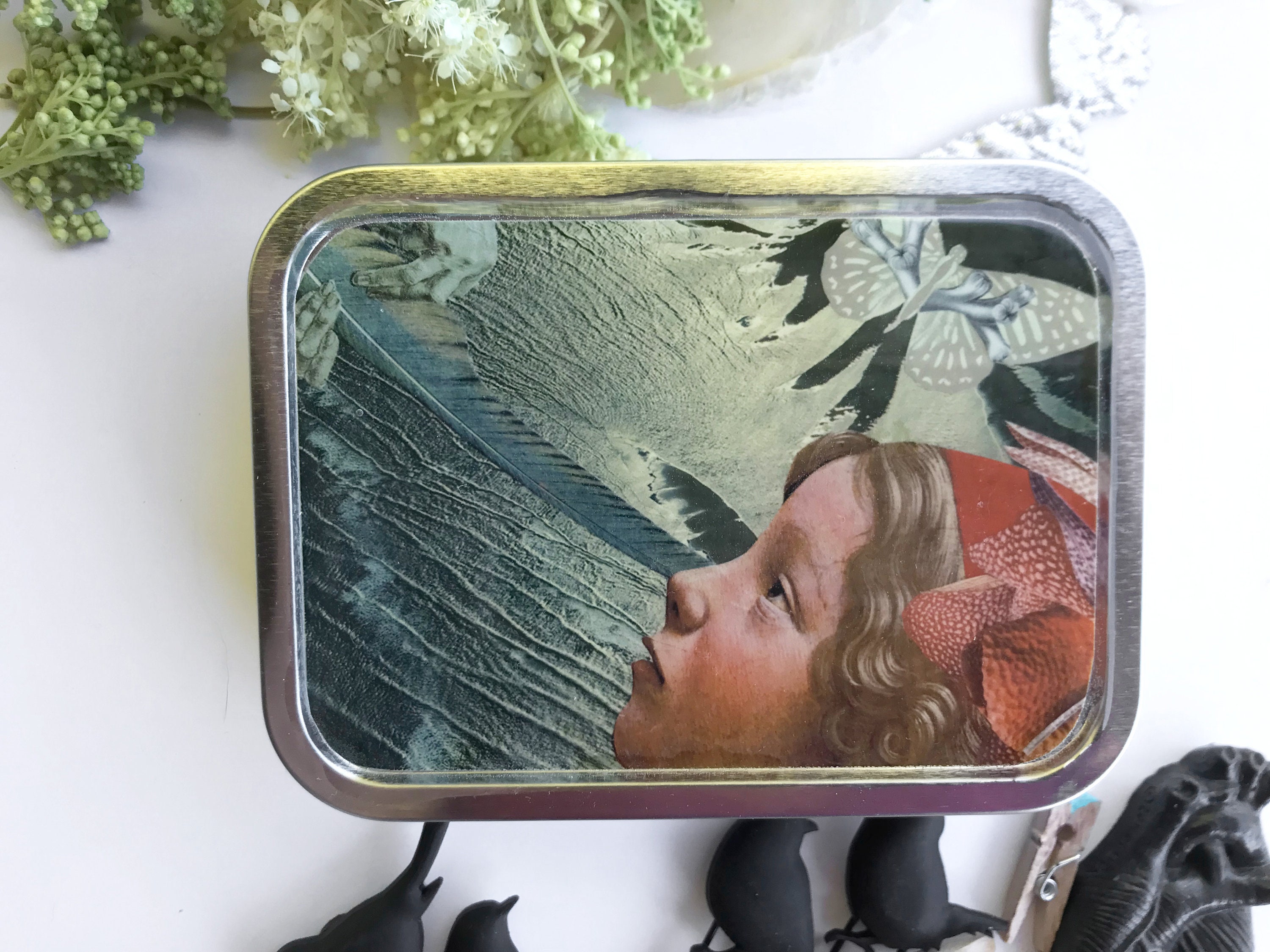 Feminine secret box jewelry box decorative box meditative Etsy