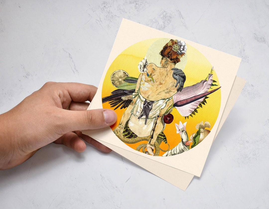 Spiritual Sacred Feminine, Esoteric Nude Woman, Cabinet of Curiosity