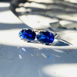 SOLD** Art Deco Moi et Toi Sapphire 18K Ring