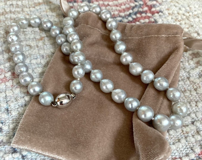Majestic South Sea Pearl Necklace 18CT White Gold Clasp