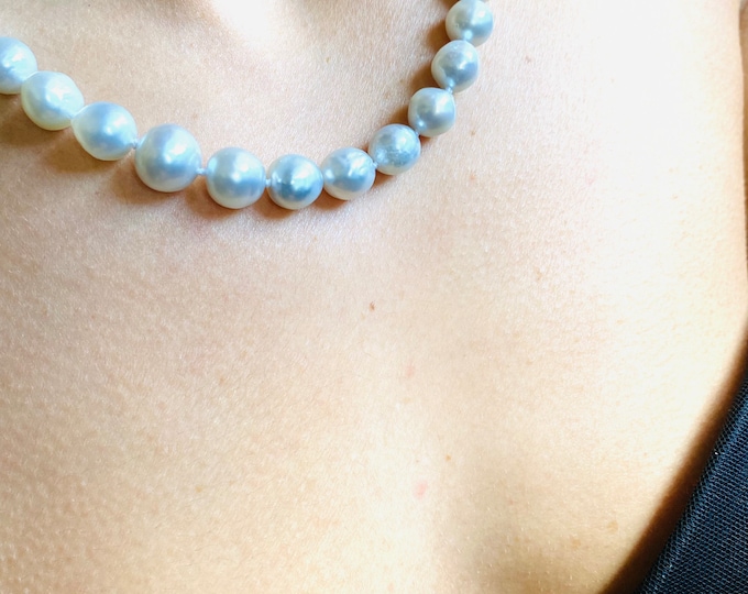 Majestic South Sea Pearl Necklace 18CT White Gold Clasp
