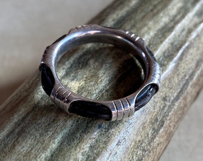 Vintage Georgian Style Rare Collectable Stacking Band Ring