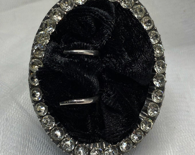 Victorian Solid Sterling Silver Belt Buckle By Harold Arthur Lazarus