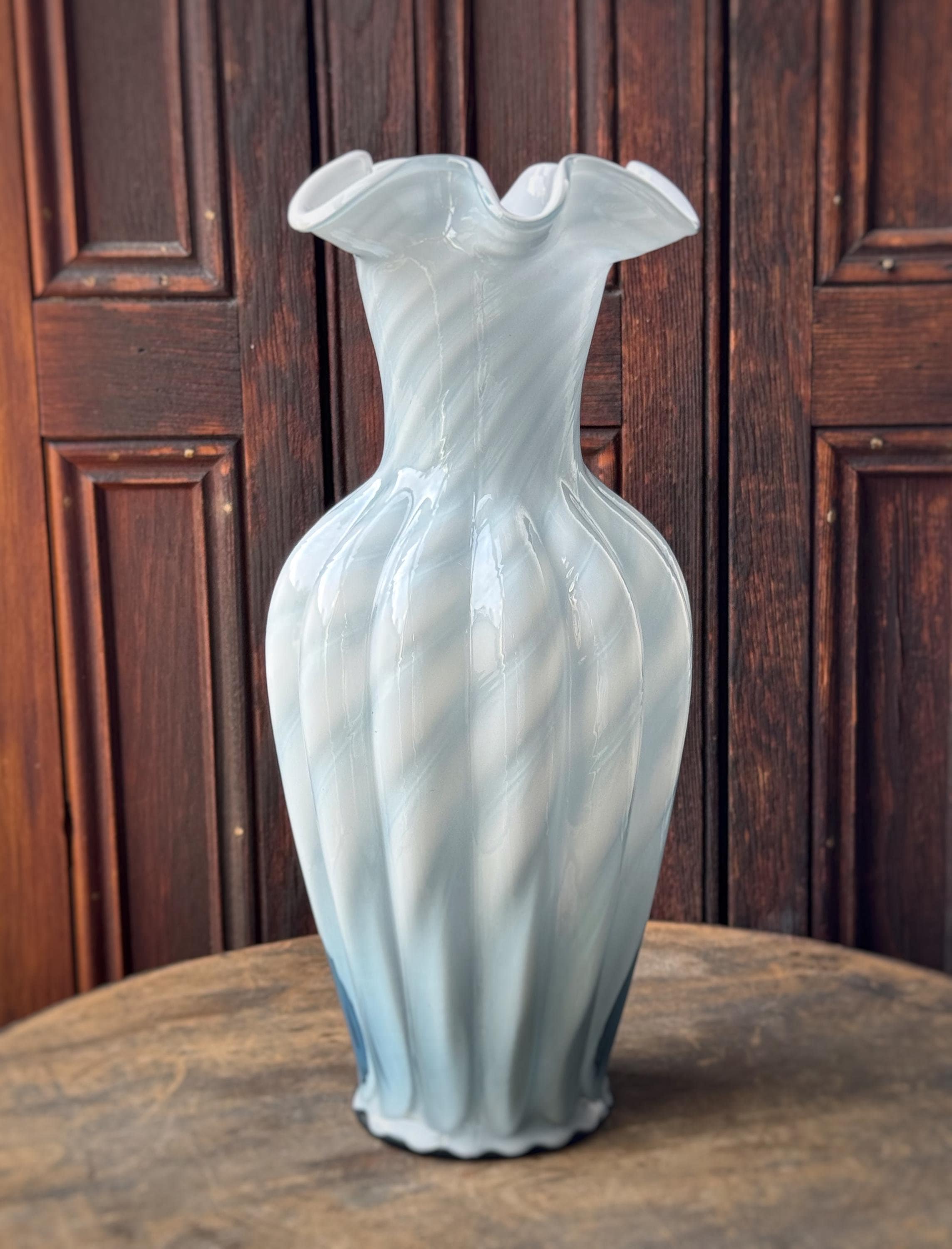 ガラスプレート　アンティーク　アメリカ　フェントン Yahoo!オークション -「fenton フェントン (fenton フェントン