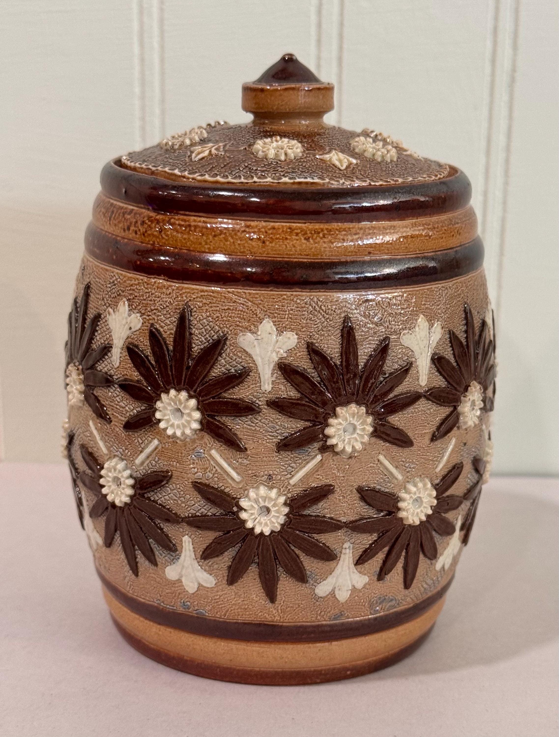 Doulton Lambeth Tobacco Jar