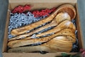 Personalized Utensil Set , eco friendly utensils , wooden utensils , christmas gift , gift for her, wedding gift , gift for him product logo
