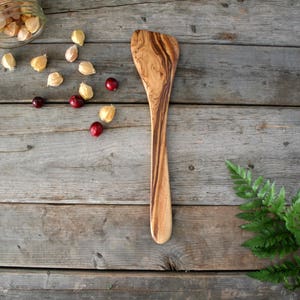 Spatola di legno, spatola da cucina, utensile, regalo per lui, regalo per lei