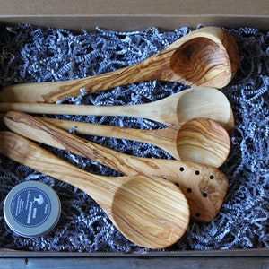 gift box, wooden spoon, wood spoon, wedding gift, christmas gift, gift for her, gift for him, gift, thanksgiving gift,