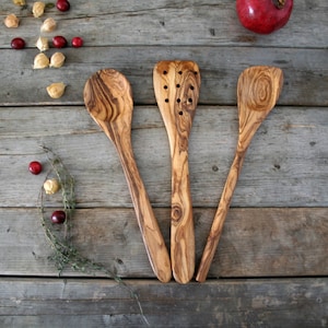 Utensil set , wooden spatula, wooden spoons, wooden utensils , gift for him , gift for her , Wooden kitchen utensils