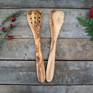 Set of wooden Spatula , wooden Spatulas ,  wooden Utensil , Gift for him , gift for her , wedding gift