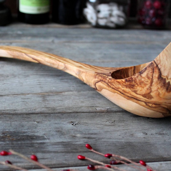 Cucharón de madera, utensilio de cocina, cocina, regalo para ella, regalo para él, regalo de boda