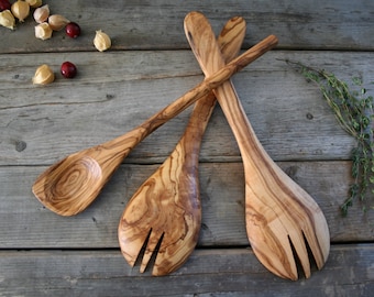 personalized Wooden spoons set , wooden spoons ,  wedding gift , gift for her , gift for him , wooden utensil set , wood utensils