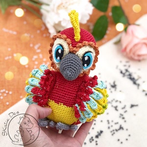 Crochet Pattern Parrot Willy