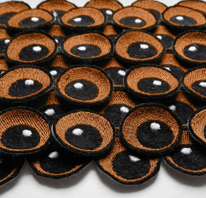 Embroidery eyes with white sparkle 25cm for crochet toys sewn  etsy Embroidery eyes with white sparkle 25cm for crochet toys sewn  etsy