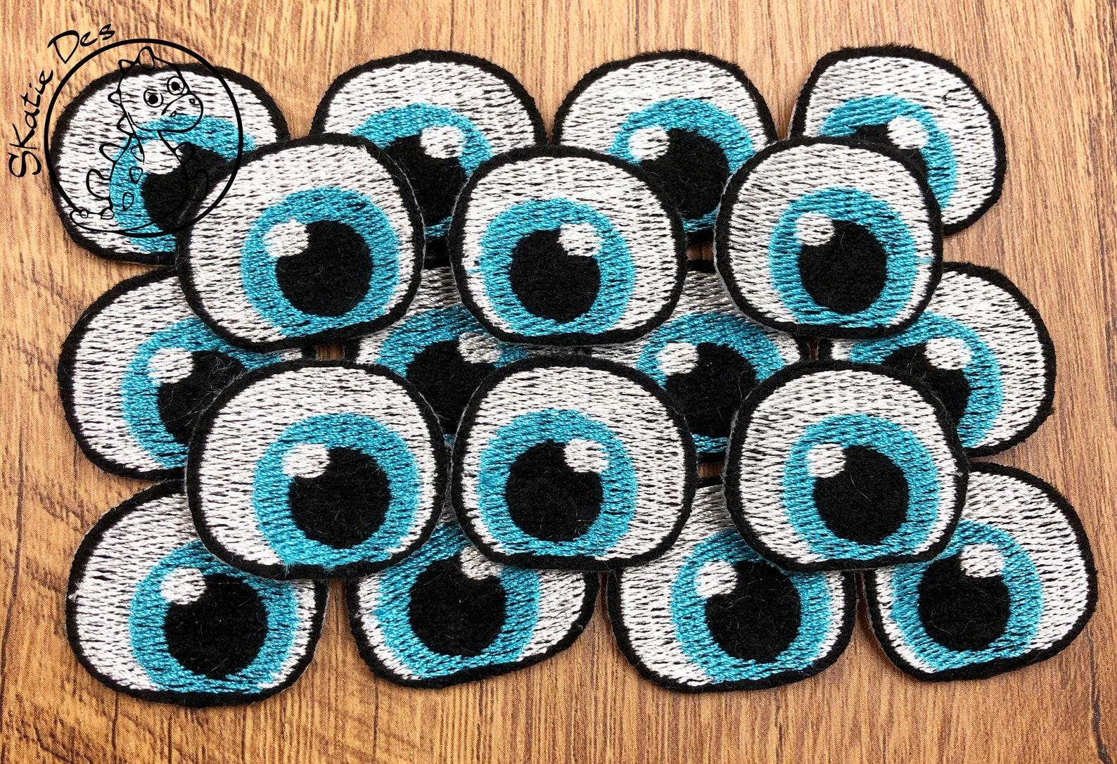 Embroidery Eyes With White Sparkle 25cm for Crochet Toys Sewn Etsy