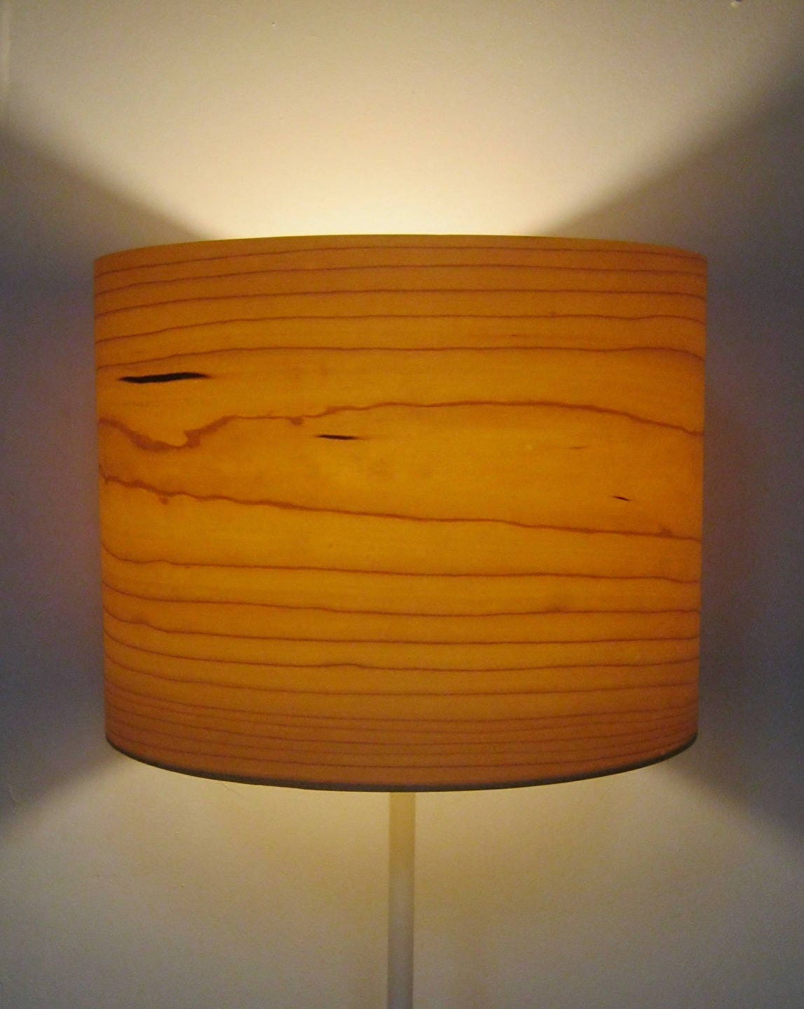 Abat-Jour Rond En Bois