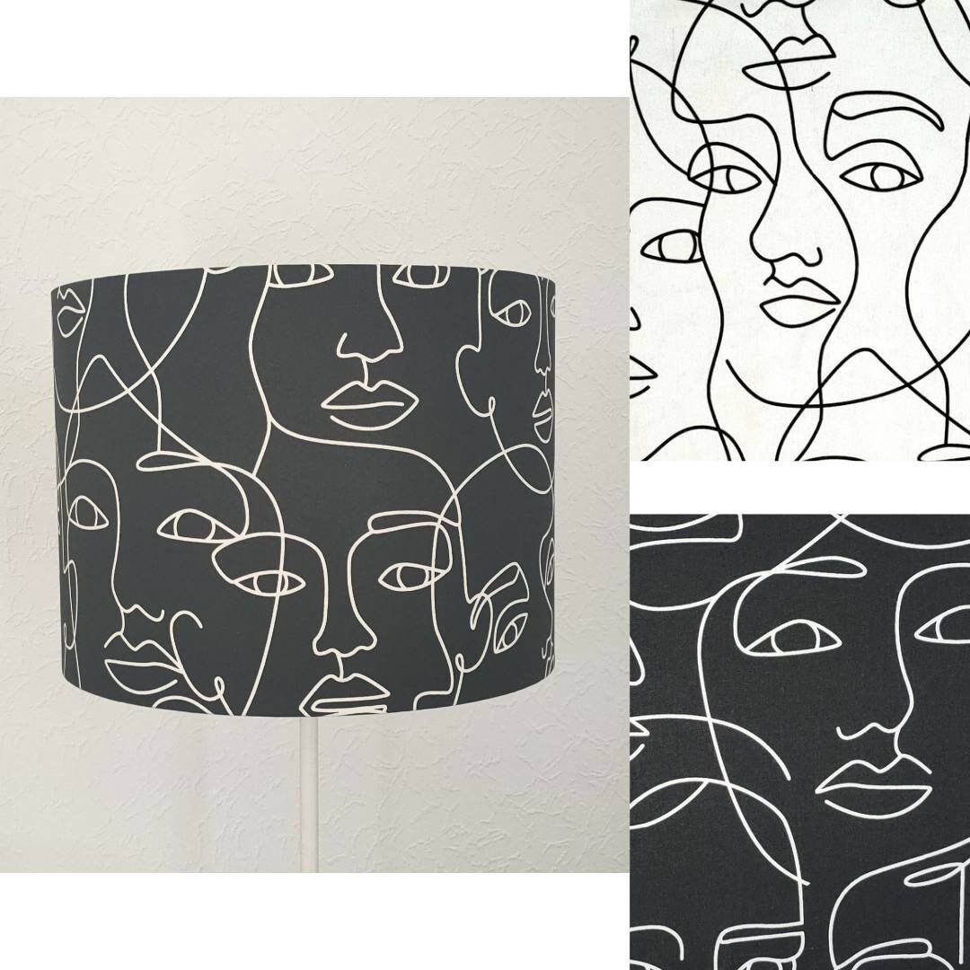Abat-Jour Rond Visage