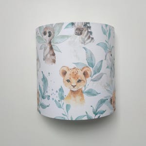 Wandleuchte mit Savannah-Muster für Baby-/Kinderzimmer