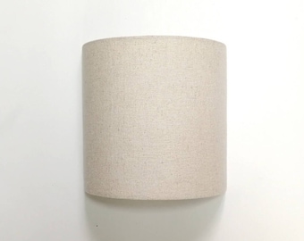 Applique murale transparente demi-lune unie blanc /blanc cassé /écru beige