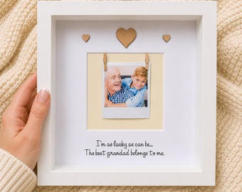 Grandad Photo Frame | Fathers day gift | Grandparent present