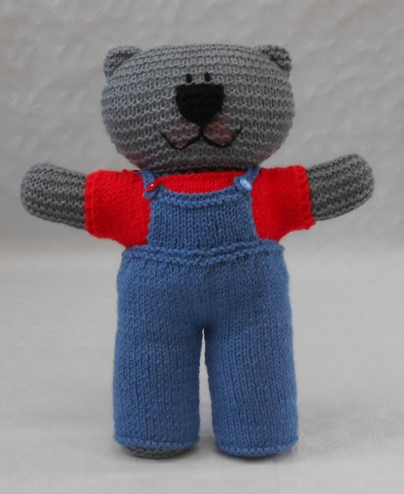 Teddy bear trousers knitting pattern hotsell