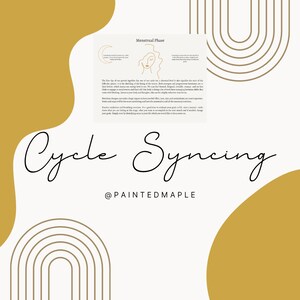 Beginners guide to cycle syncing, eating for menstrual cycle, nutritional guide for women