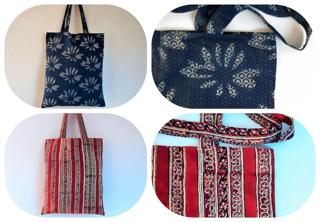 Anokhi Textile’s Cotton Handblock Quilted Sling Bag