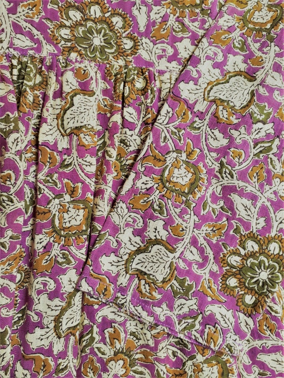 Vintage Cottons Jaipur Kurta Dress Cotton India S… - image 6