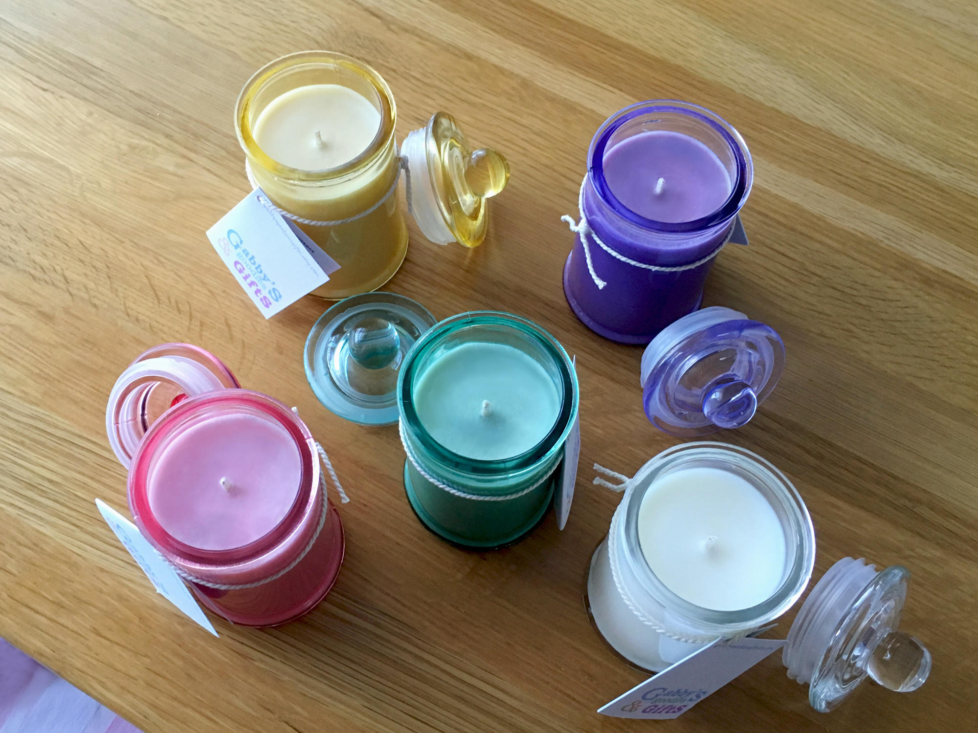 Natural Soy Wax Container Candles Tealight Votive and Small Etsy