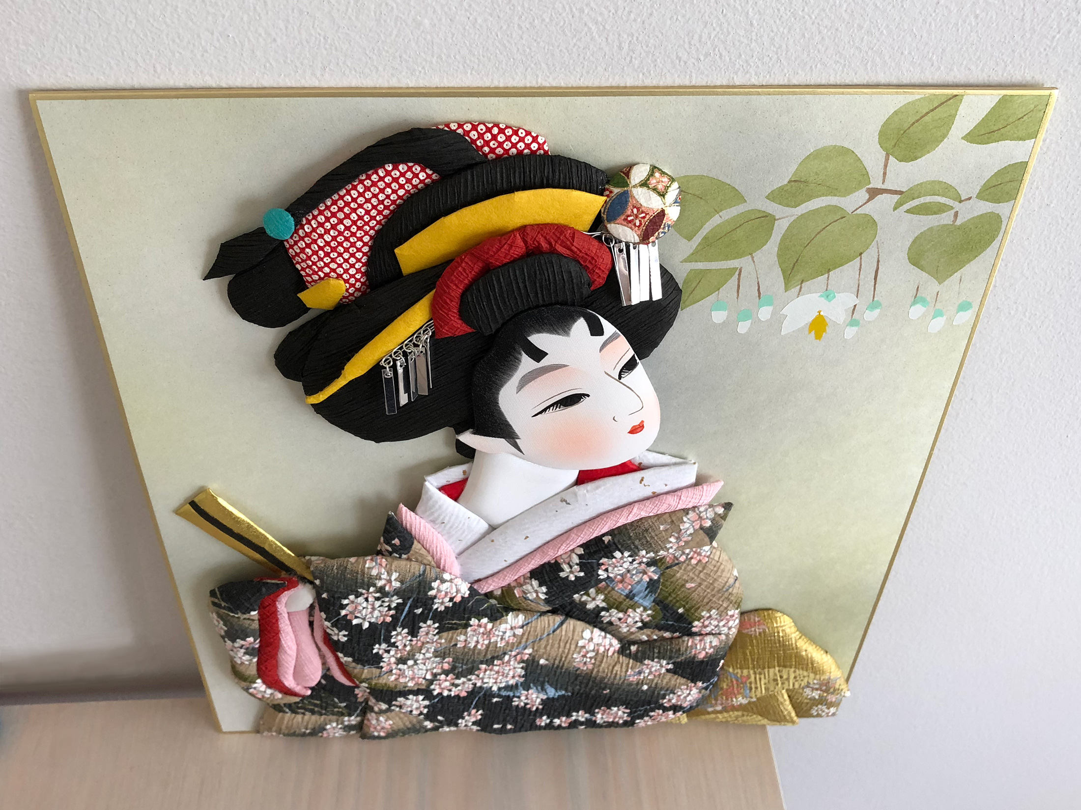 Kurimie Geisha Wall Art / Wall Decor Traditional Japanese Etsy