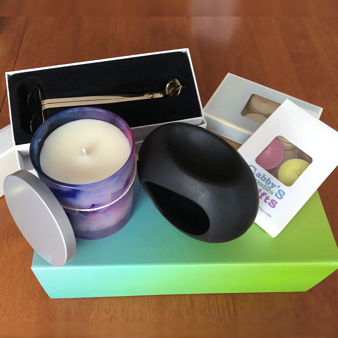 Candle Gift Pack Large and Medium Sizes With Container Candles