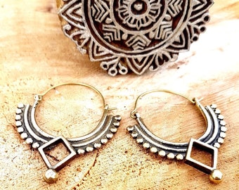 Boho Ohrringe- Tribal Ohrringe- Boho Ohrringe- Ethno Ohrringe