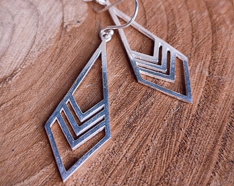 Earrings- silver  earrings- ethnic earrings