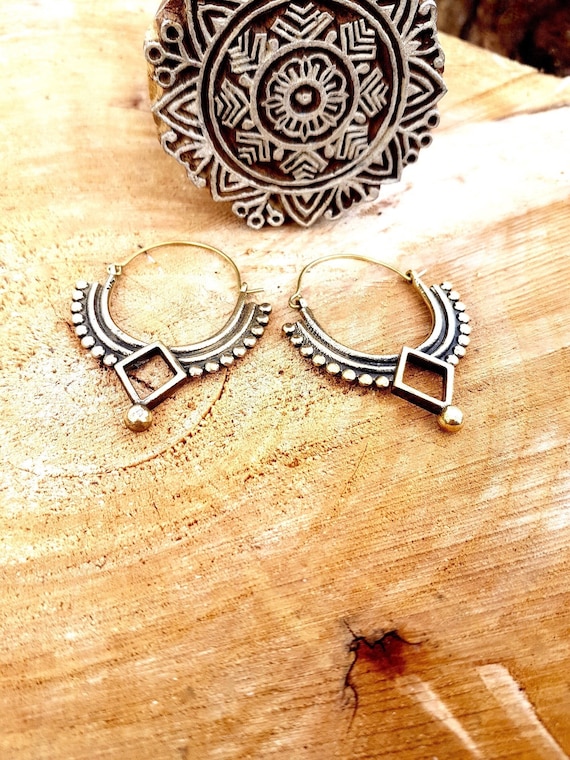 Bohemian earrings etsy online