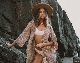 Summer kimono- soft and light boho kimono