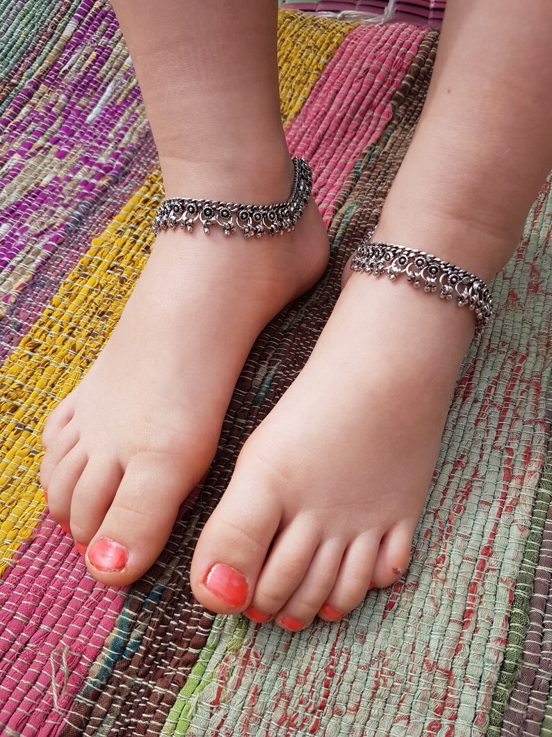 Kids Ankles Chain/ Kids Anklets/indian Anklets Etsy