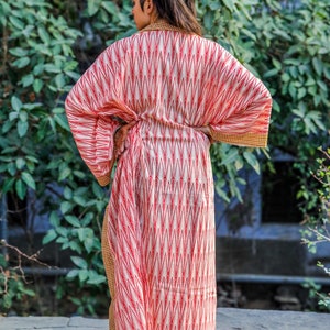 Kimono Baumwolle Kimono lang Kimono Bohème Bild 6