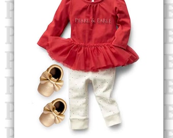 Holiday Baby Dress, Gold Baby Shoes, Gold Baby Moccasins, Christmas Baby Girl, Leather Moccasins, , Baby Shoes, Gold Moccasins,