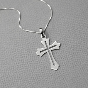 Christening Gift, Baptism Gift, Baptism Necklace, Gift for Godchild, Christian Necklace, Christening Gift Girl, Confirmation Gift Necklace