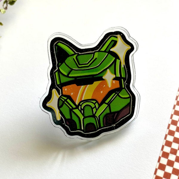 Meowlnir Meowster Chief Acrylic Pin