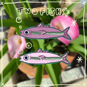 Two Fish Stickers