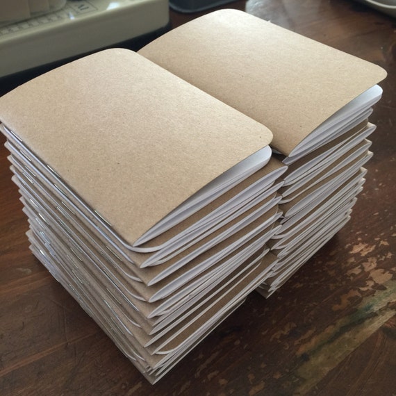 Bulk Blank Notebooks 3 5 X Kraft Notebook Image 0
